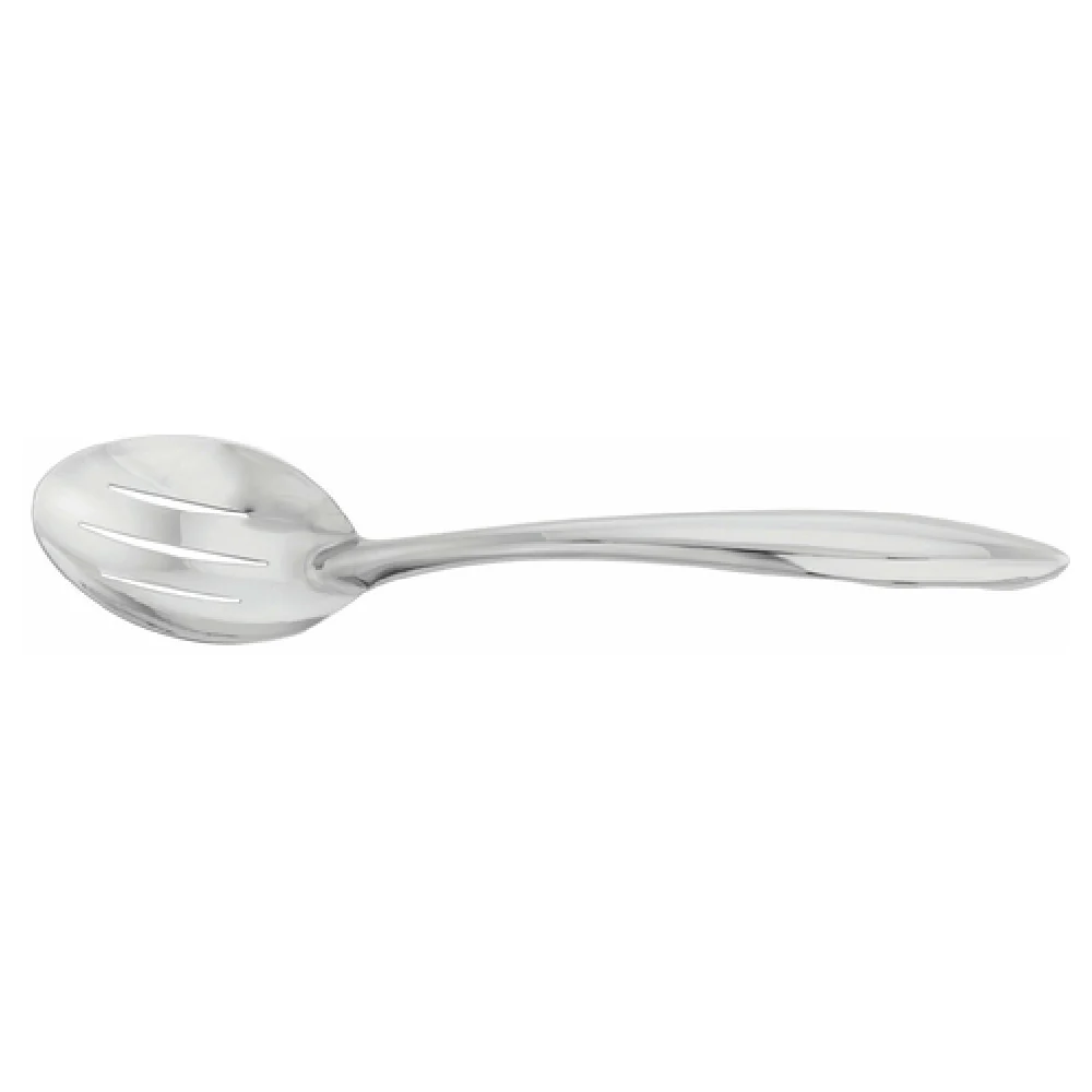 Steelite WLID126 13 Inch L Slotted Serving Spoon Hollow Handles Pistol Grip 18/0 Stainless Steel Steelite WLID126 13 Inch L Slotted Serving Spoon Hollow Handles Pistol Grip 18/0 Stainless Steel