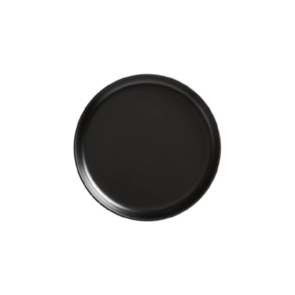 American Metalcraft ARP6BK 6-1/4 Inch Coupe Plate Black Melamine American Metalcraft ARP6BK 6-1/4 Inch Coupe Plate Black Melamine