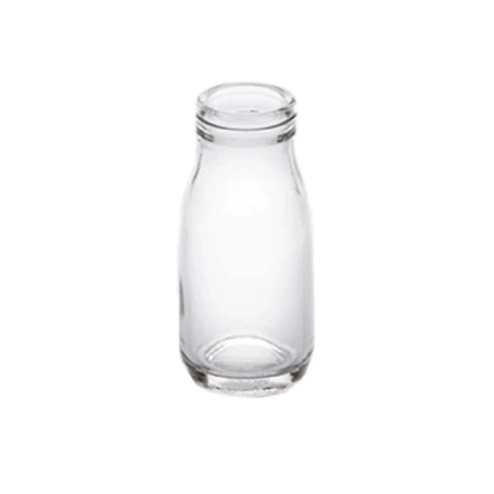 American Metalcraft GMB3 3 Oz Milk Bottle Non-Tempered Glass Clear 4 Inch American Metalcraft GMB3 3 Oz Milk Bottle Non-Tempered Glass Clear 4 Inch
