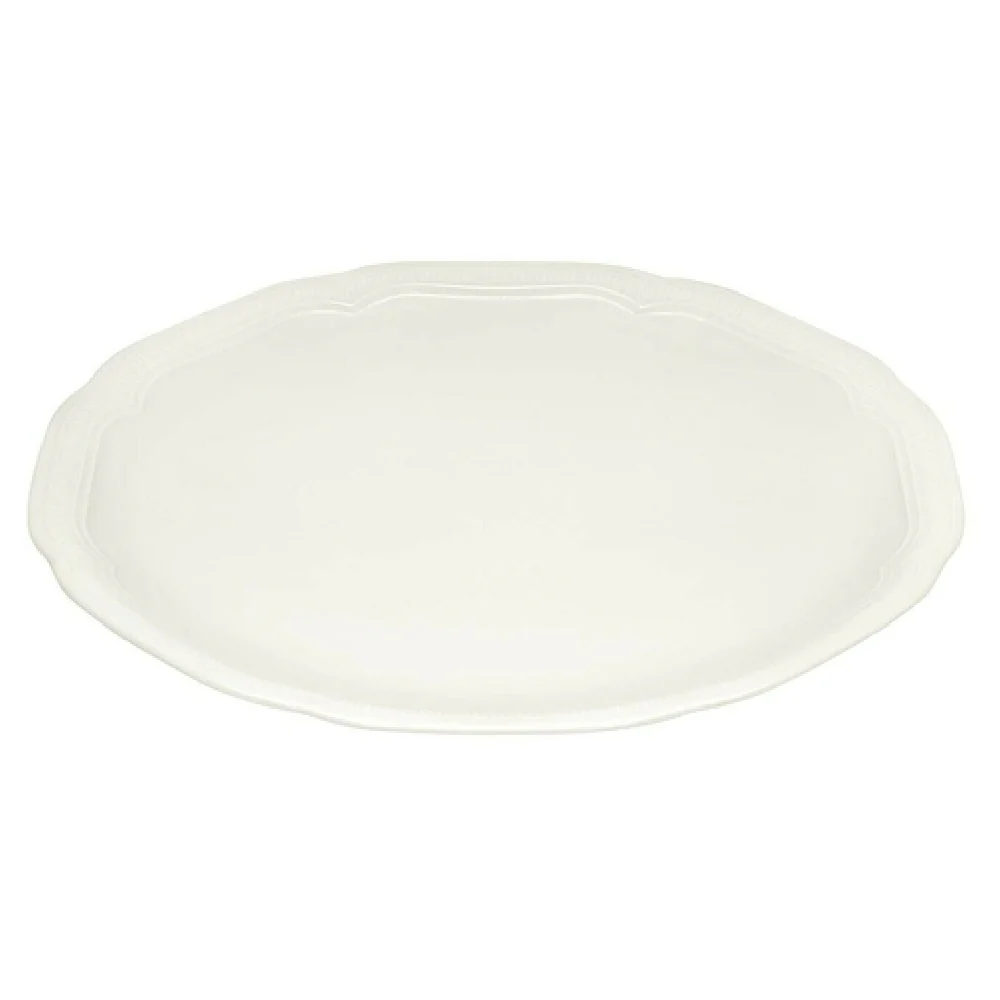 BauscherHepp 531276 10-1/5 Inch Dia Round Coupe Plate Porcelain White