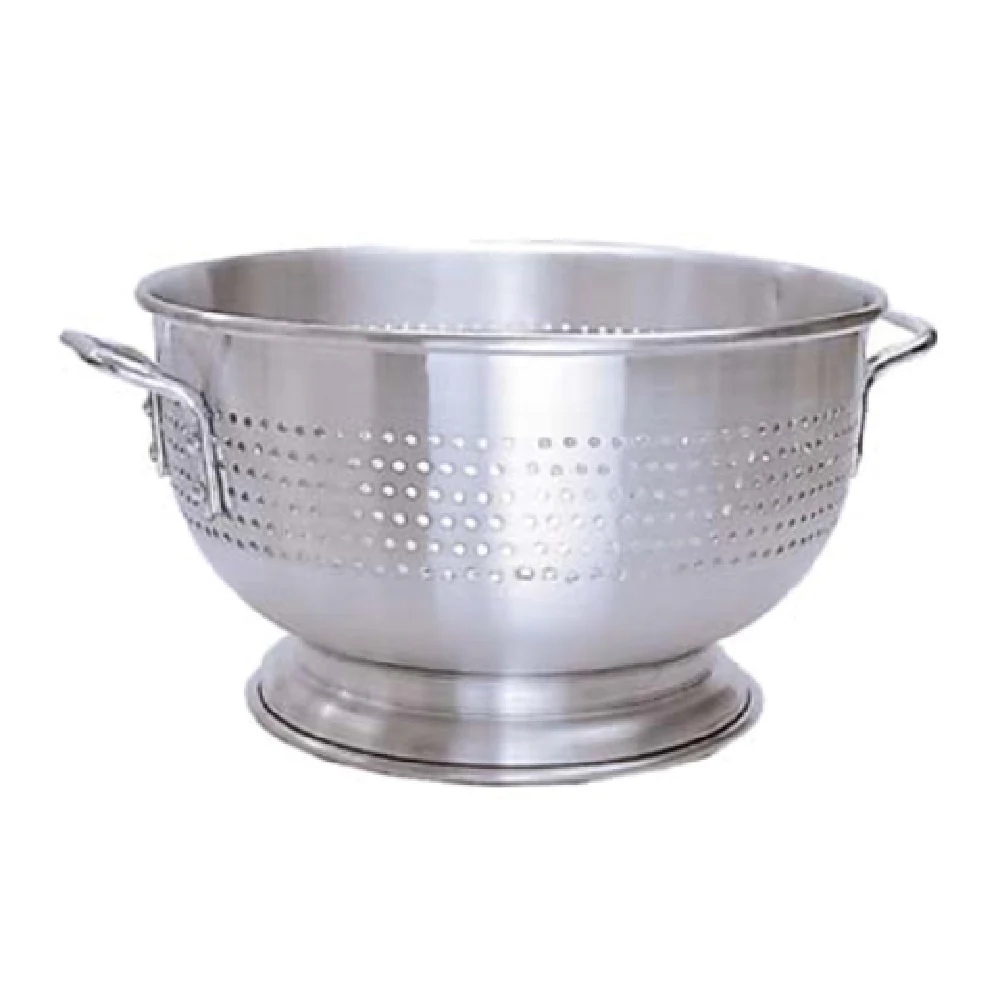 Admiral Craft ALC-11 11 Quart Aluminum Colander with Riveted Handles Admiral Craft ALC-11 11 Quart Aluminum Colander with Riveted Handles