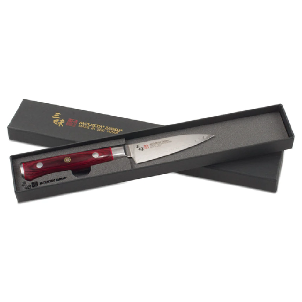 JB Prince Z246 3 3-1/2 Inch Blade Petty Style Utility Knife VG-10 Steel Pakkawood JB Prince Z246 3 3-1/2 Inch Blade Petty Style Utility Knife VG-10 Steel Pakkawood
