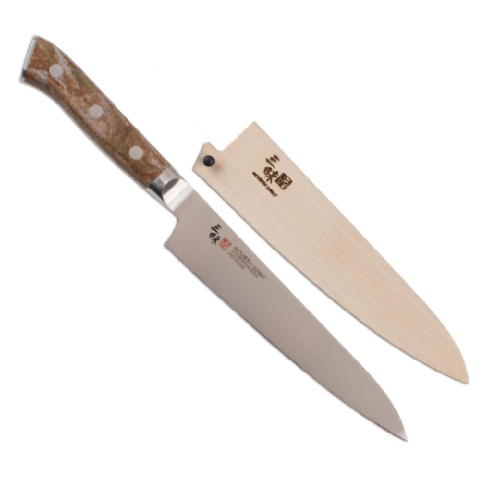 JB Prince Z305 5.9 Inch with Saya Stainless Steel Corian Petty Knife