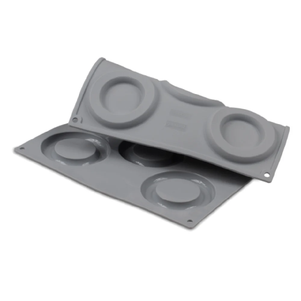 JB Prince MA124 11-4/5 Inch Silicone Flexible Gourmand Tondo Mold Makes 8 Rings