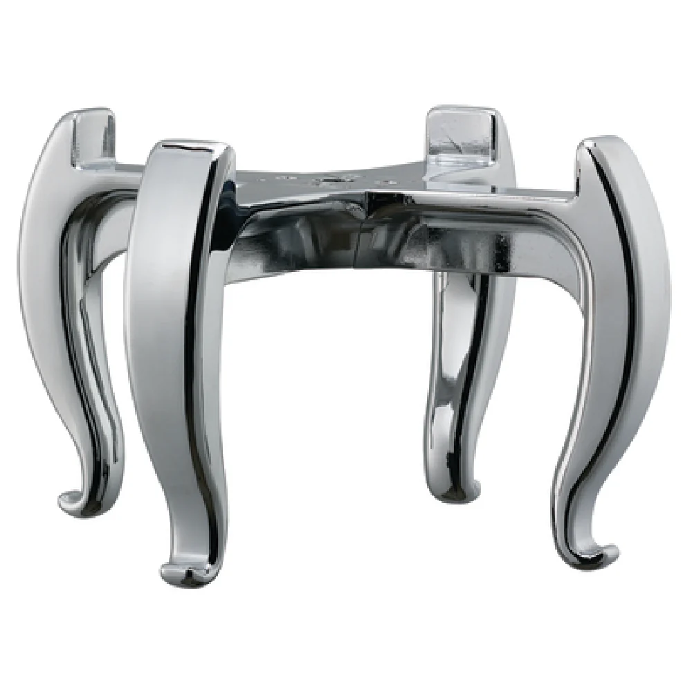 Service Ideas URN15VLEGRG Regal Base 3.5 lbs Polished Steel with Legs for URN15 Series