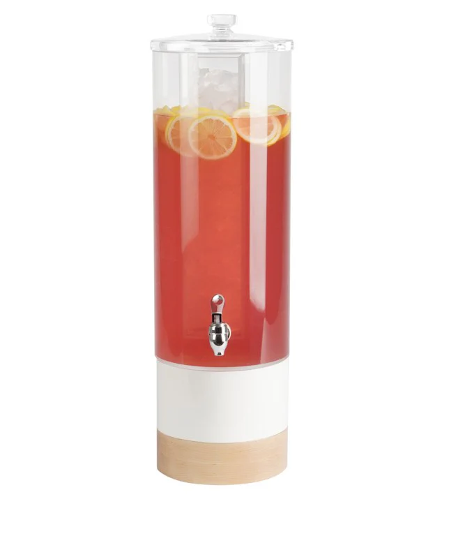 Cal Mil 22359-3-15 3 Gallon Blonde Beverage Dispenser with Spigot Polycarbonate and Wood Cal Mil 22359-3-15 3 Gallon Blonde Beverage Dispenser with Spigot Polycarbonate and Wood