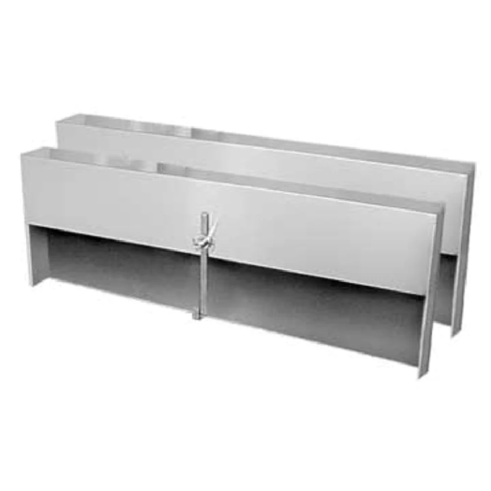 Glastender DSRC-27@2 27 Inch Speed Rail Locking Cover Double Stainless Steel