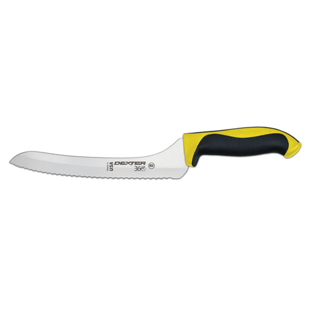 Dexter Russell S360-9SCY-PCP 9 Inch Stamped Knife DEXSTEEL stain free Yellow Handle