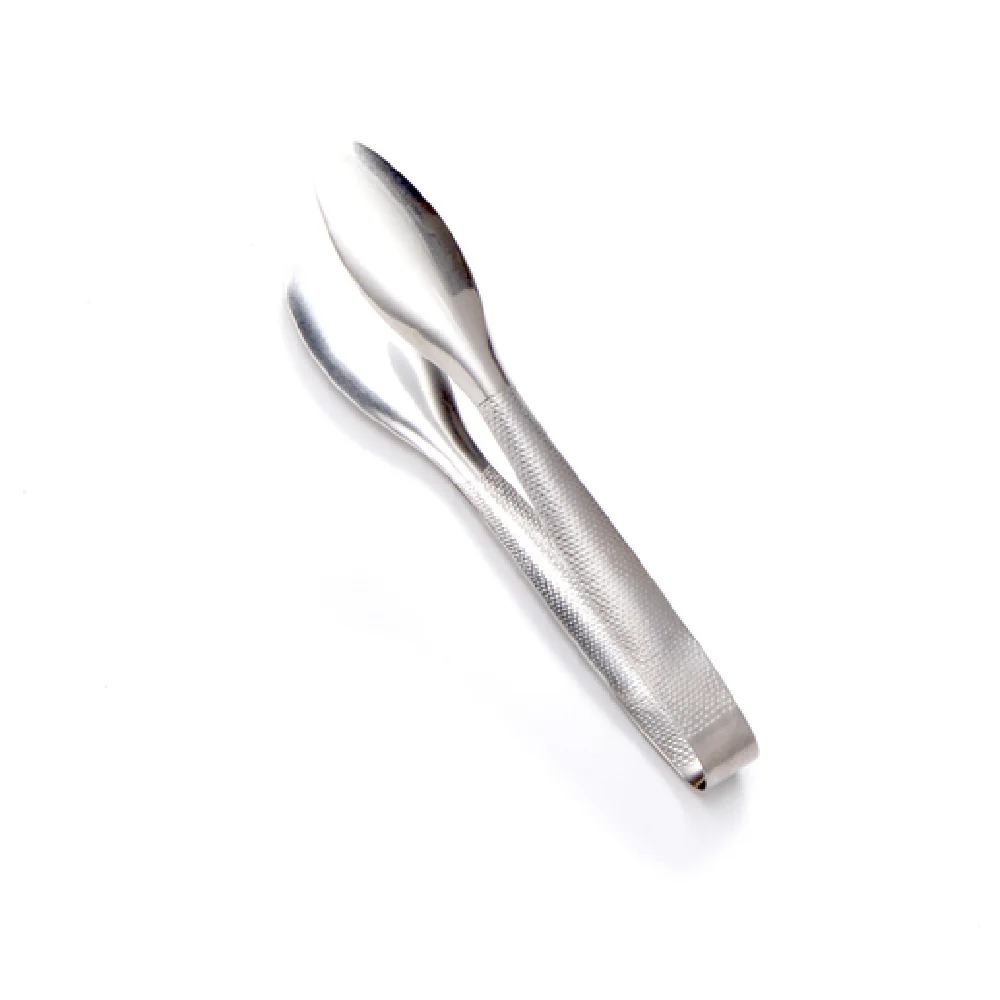 American Metalcraft SVHT1 9 Inch Hammered Serving Tongs Stainless Steel