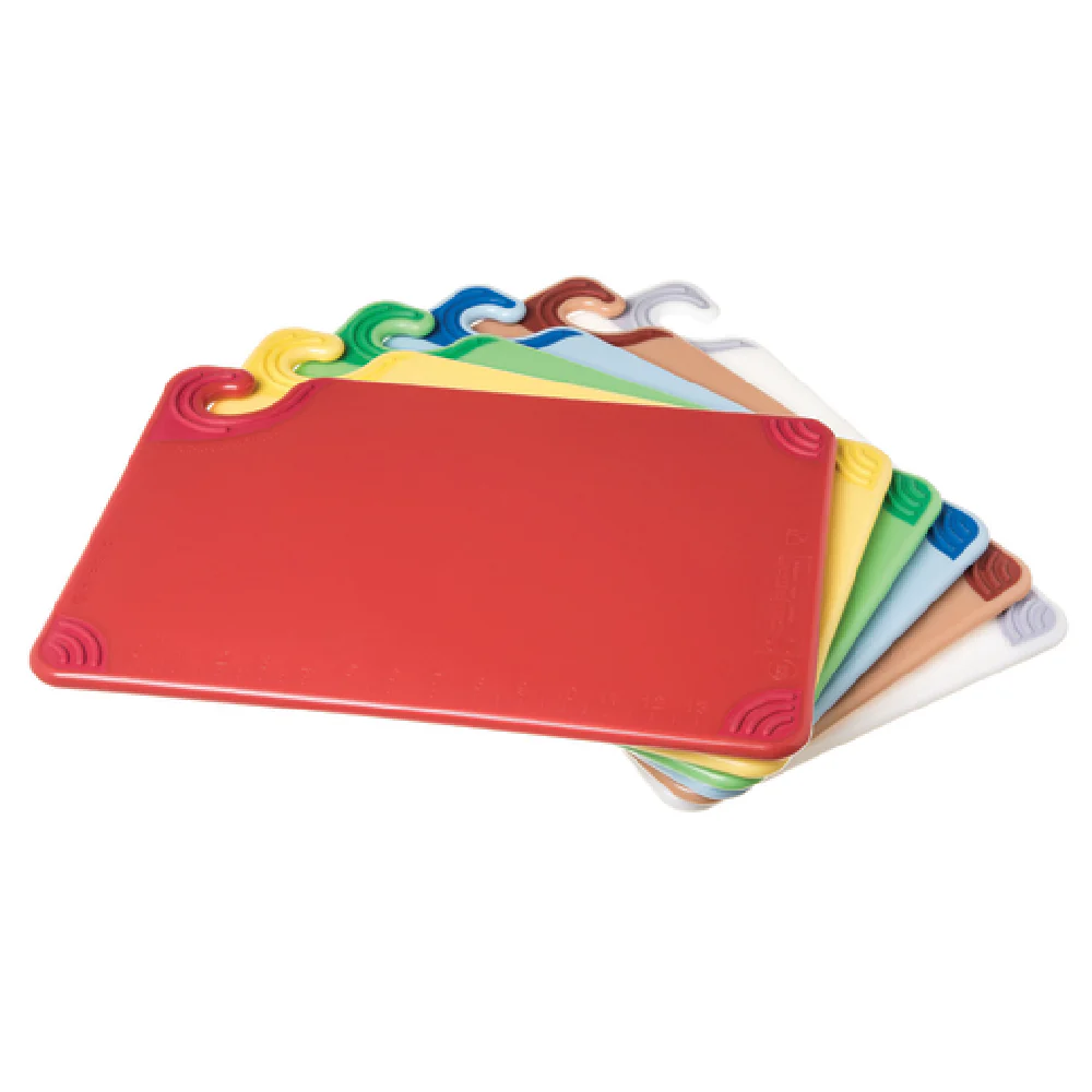 Carlisle CBG1520KC 20 Inch Co-polymer Cutting Board Kit with 6 Assorted Colors