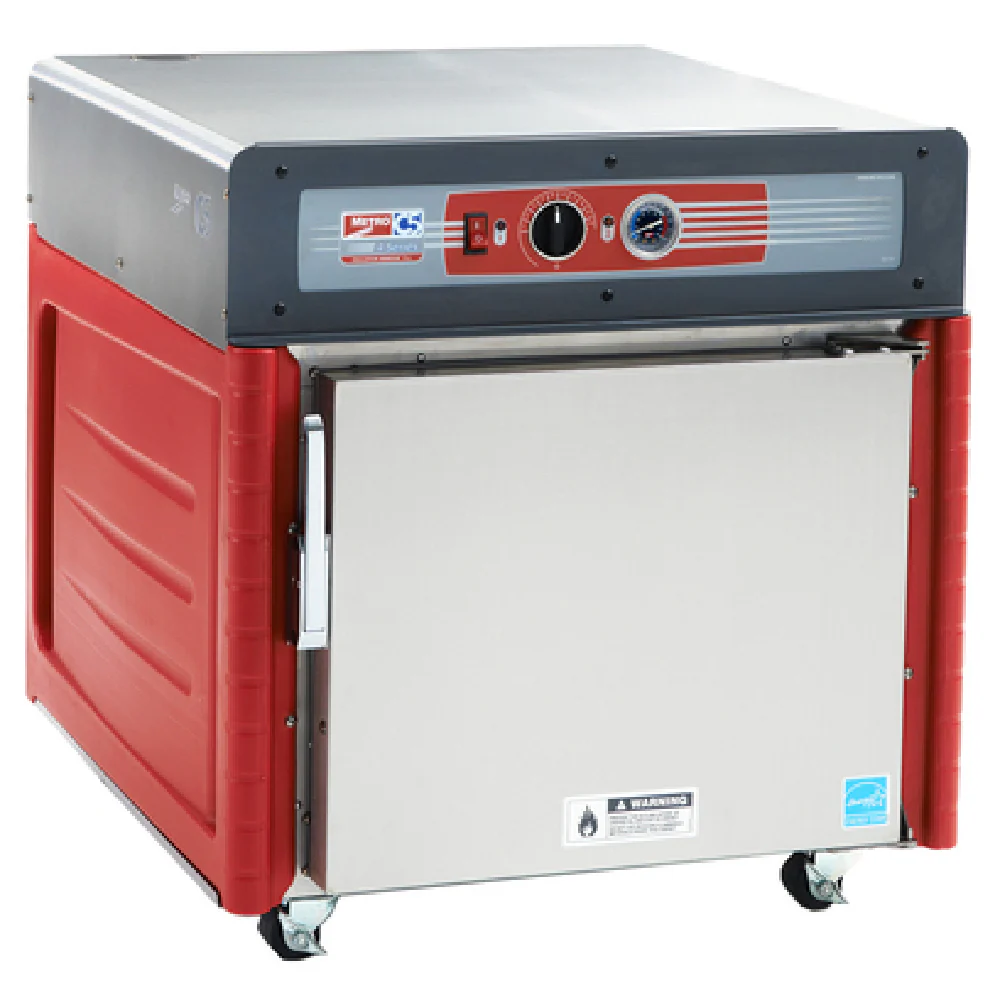 Metro C543-ASFS-L 30 Inch Mobile Heated Holding Cabinet with Insulation Armour Plus