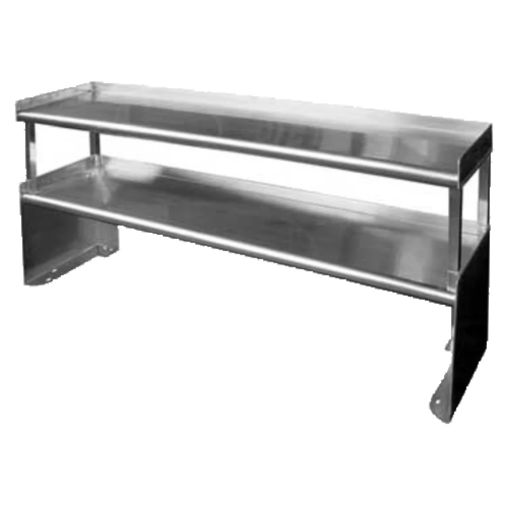 GSW USA DS-SP60 60-1/4 Inch Double Overshelf for Beverage Air SP-60 Cold Table Stainless Steel