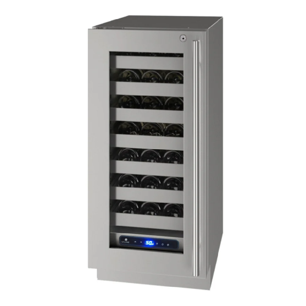 U-Line Corporation UHWC515-SG51A 15 Inch Wine Cellar Cabinet with 28 Bottles