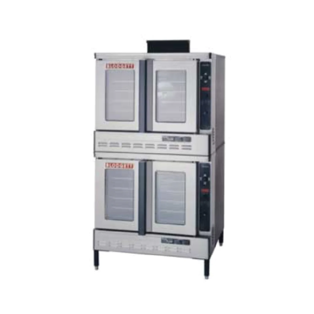 Blodgett DFG-100 DBL_NAT 38 Inch Gas Convection Oven Stainless Steel Double-deck 2 Burner 55000 BTU Blodgett DFG-100 DBL_NAT 38 Inch Gas Convection Oven Stainless Steel Double-deck 2 Burner 55000 BTU