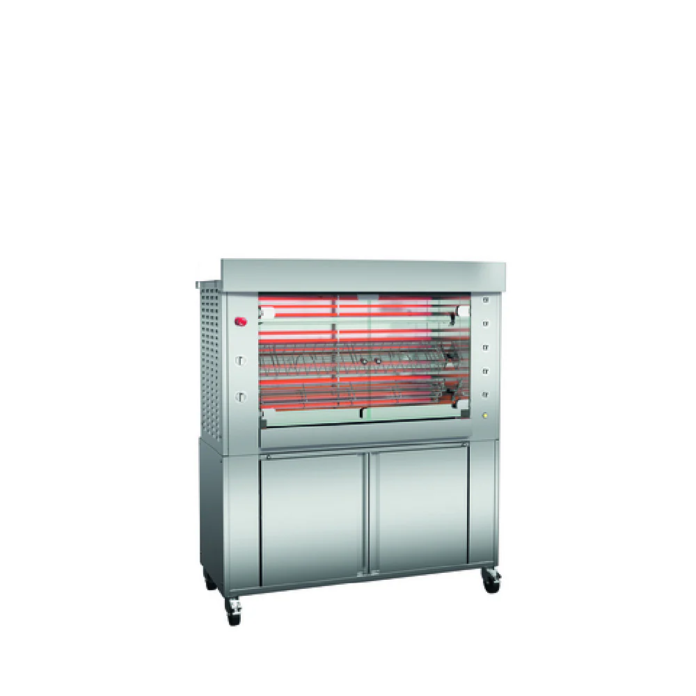 Rotisol GF1375-2E-SS 56 Inch Electric Rotisserie Oven Stainless Steel with Halogen Lamp Rotisol GF1375-2E-SS 56 Inch Electric Rotisserie Oven Stainless Steel with Halogen Lamp
