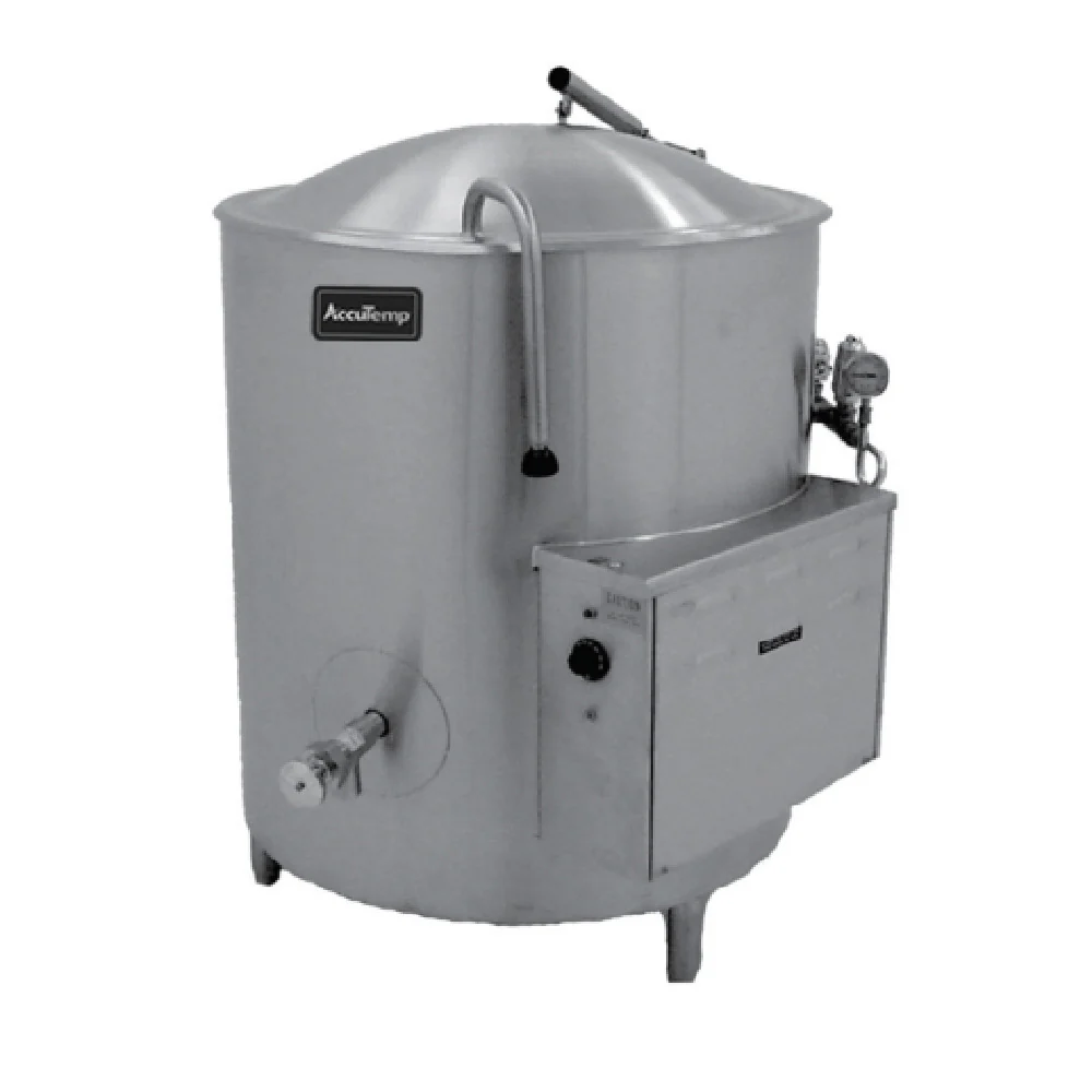 AccuTemp ALHEC-40 37 Inch Electric Stationary Kettle with 40 Gallon Capacity AccuTemp ALHEC-40 37 Inch Electric Stationary Kettle with 40 Gallon Capacity