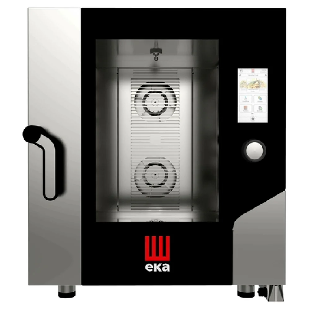 Tecnoeka MKFA 711 TS_208-240/60/3 29 Inch Electric Combi Oven with Boilerless Steam