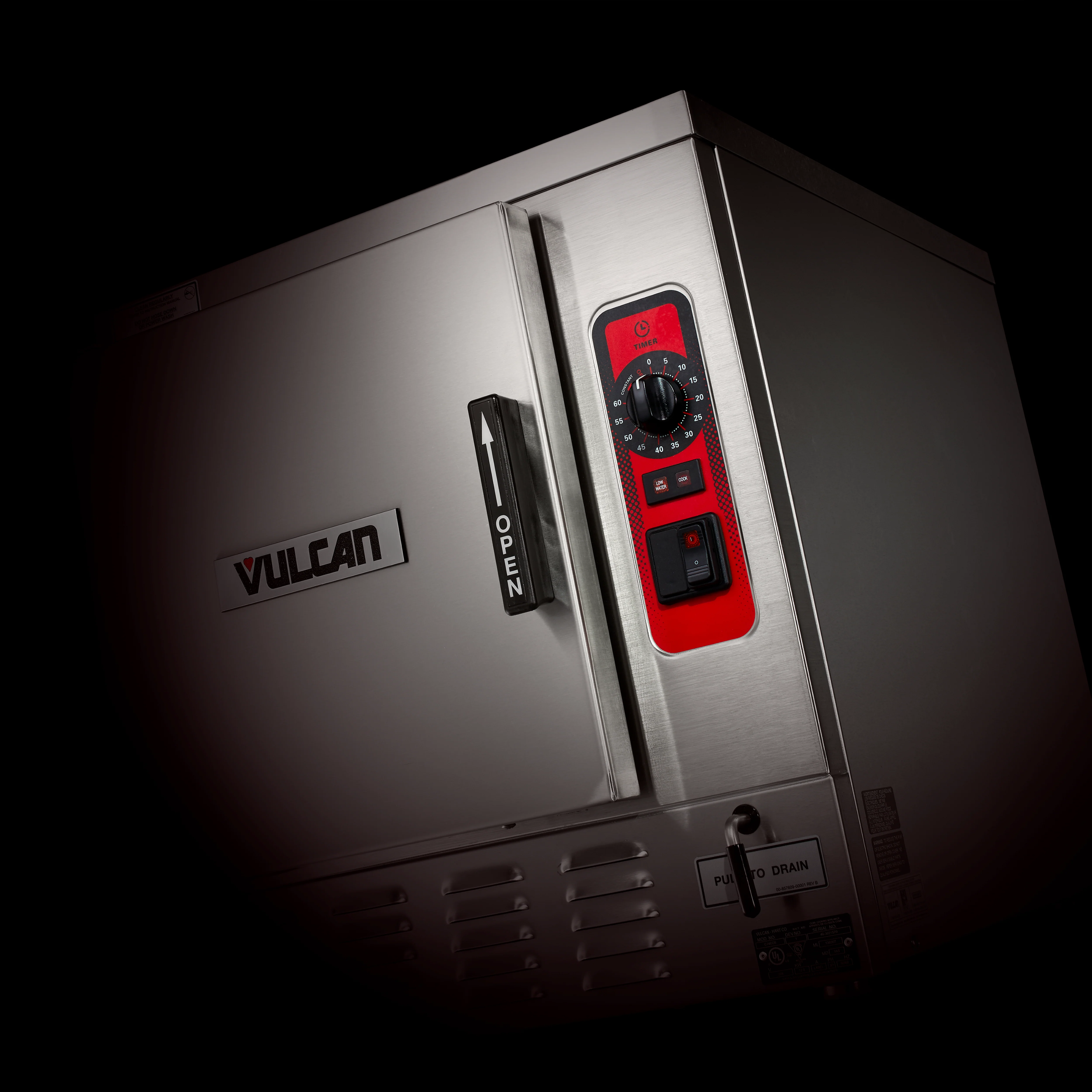 Vulcan C24EO5-QS-PLATINUM_240/50/60/1 24 Inch Electric Convection Steamer Boilerless Countertop Vulcan C24EO5-QS-PLATINUM_240/50/60/1 24 Inch Electric Convection Steamer Boilerless Countertop