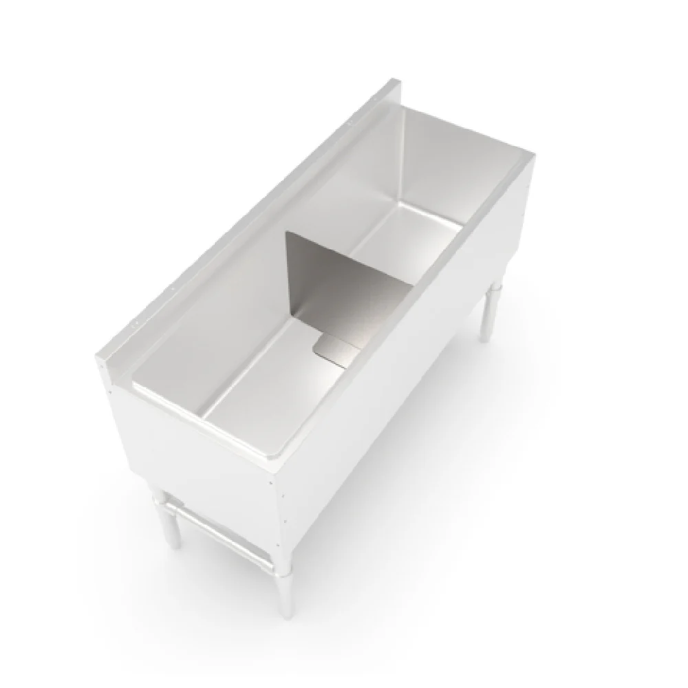 John Boos UBIBD-1513 6 Inch Underbar Ice Bin Divider with Stainless Steel John Boos UBIBD-1513 6 Inch Underbar Ice Bin Divider with Stainless Steel