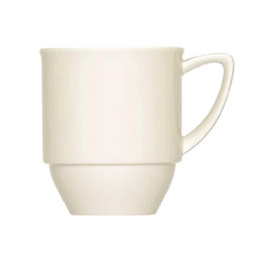 BauscherHepp 205222 7.43 Oz Cup Stackable Porcelain Duracream - Cups China