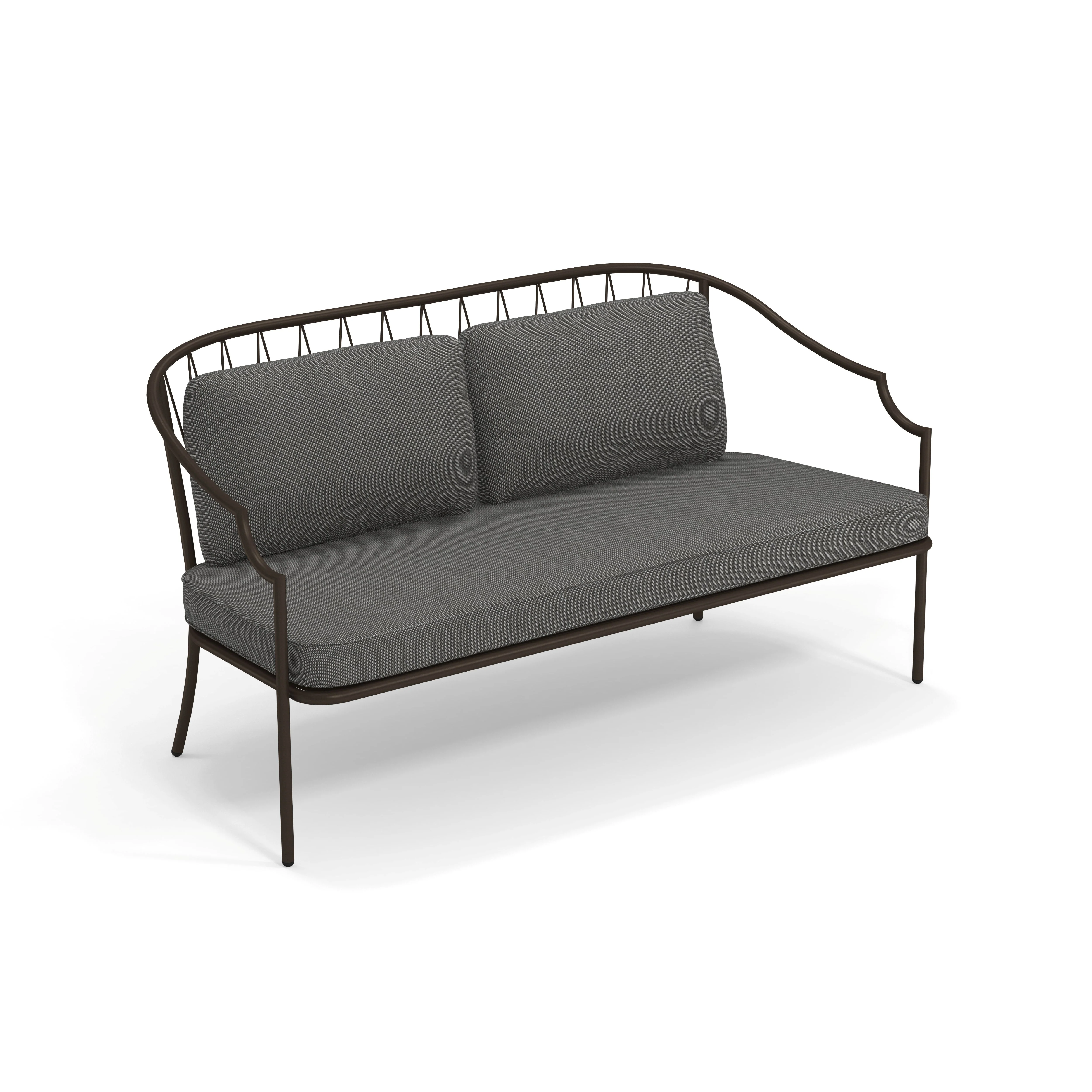 emuamericas, llc E1205-41 61 Inch Loveseat Indoor/outdoor Steel Frame Diamond Back emuamericas, llc E1205-41 61 Inch Loveseat Indoor/outdoor Steel Frame Diamond Back