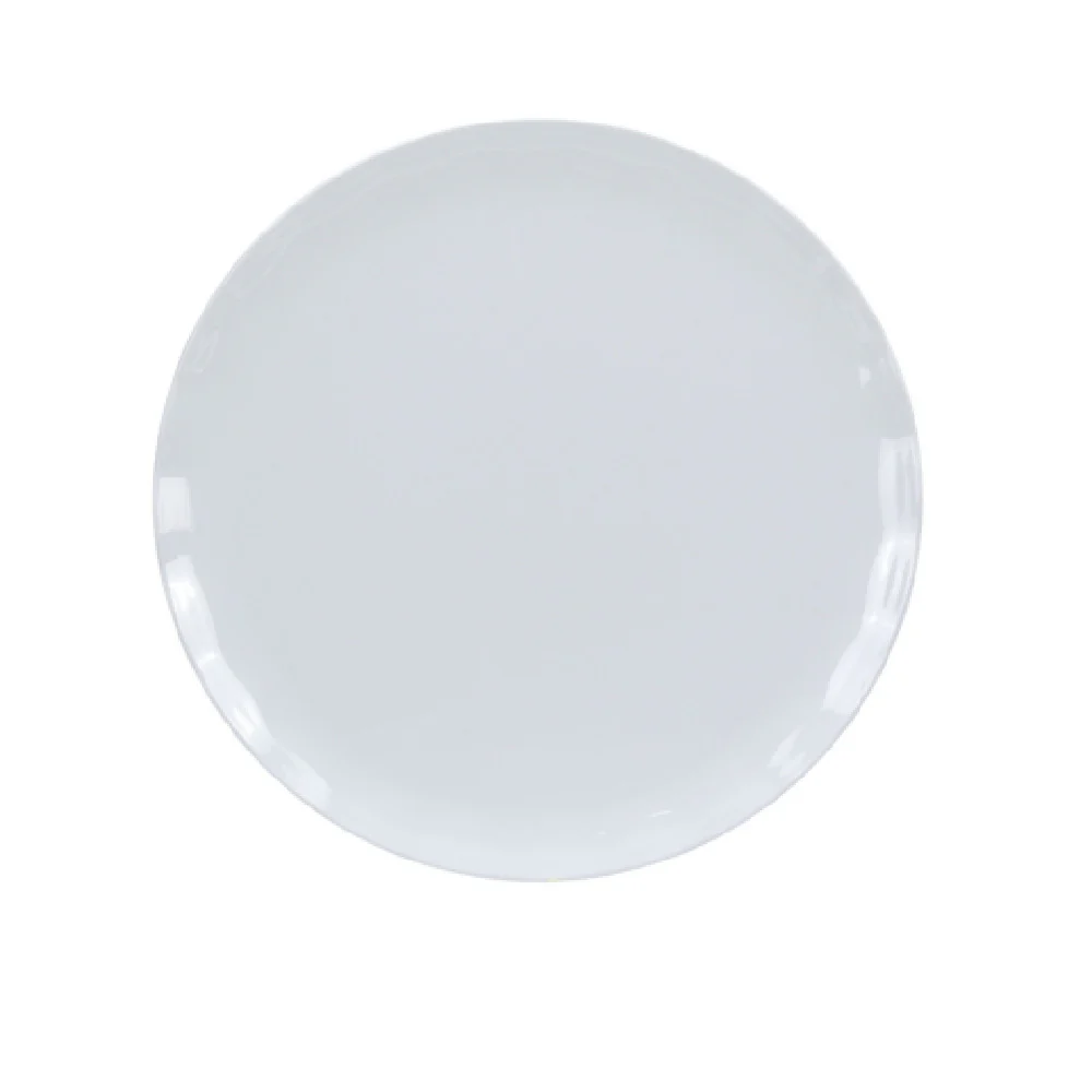 Yanco CAT-1016W 16 Inch Diameter Round Catering Plate Dishwasher Safe Melamine White Yanco CAT-1016W 16 Inch Diameter Round Catering Plate Dishwasher Safe Melamine White
