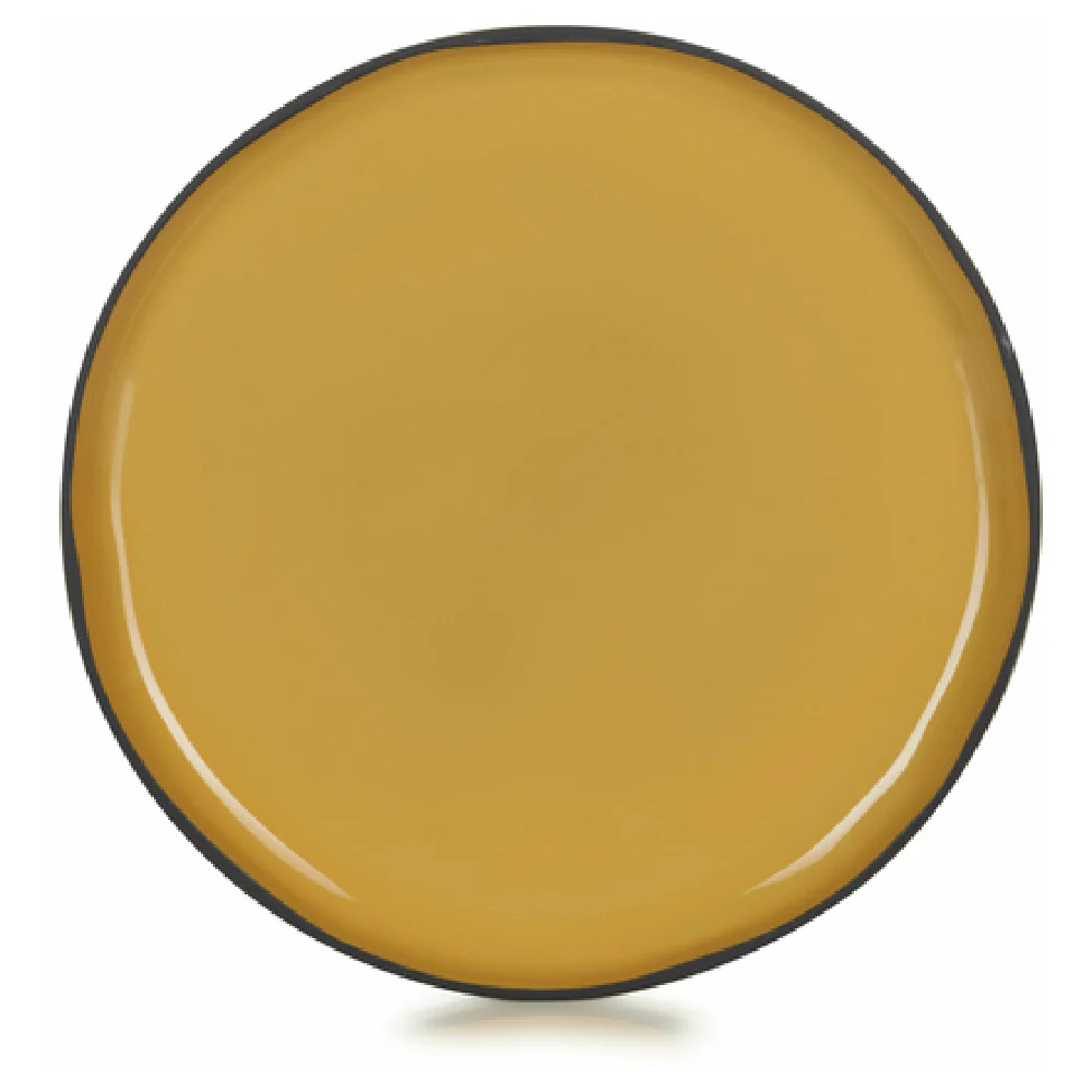 Revol 652803 8-1/4 Inch Diameter Round Dessert Plate Porcelain White Finish