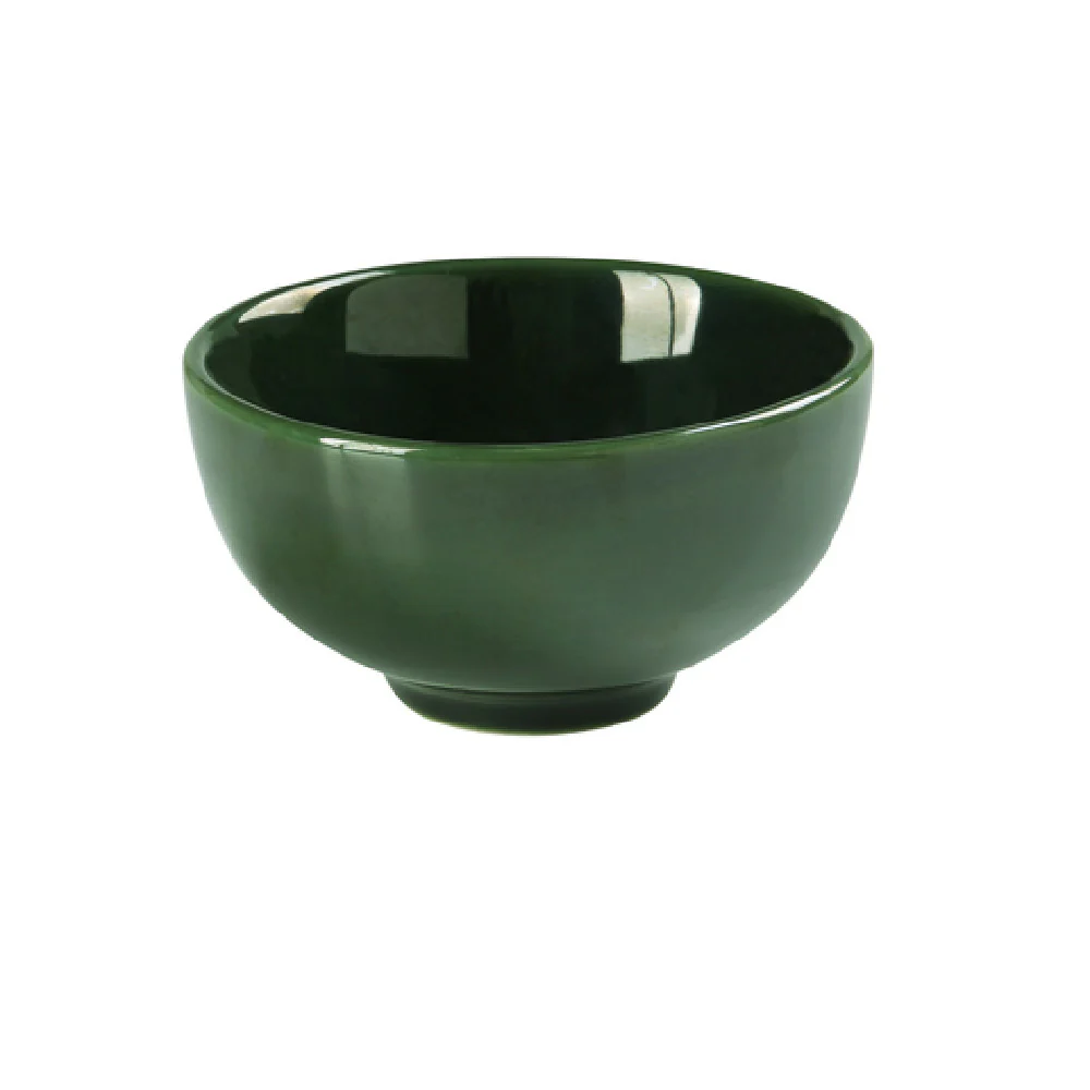Yanco GG-805 9 Oz Round Soup Bowl Color Glazed Porcelain Green