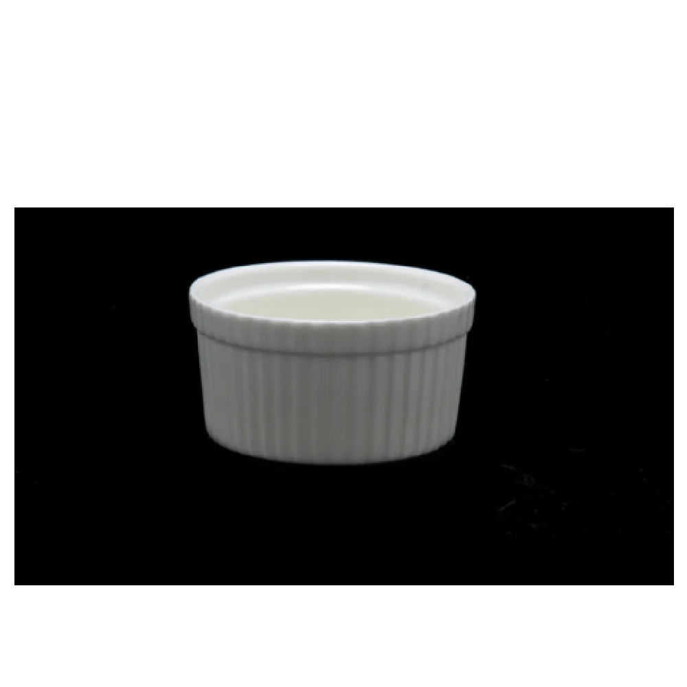 Fortessa 5100.F0000.20 3.49 Inch Souffle Serving Dish 6 Oz. White Vitrified China Fortessa 5100.F0000.20 3.49 Inch Souffle Serving Dish 6 Oz. White Vitrified China