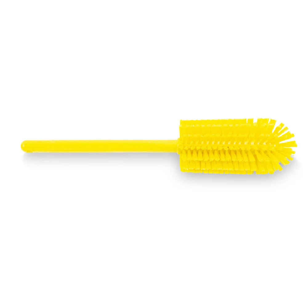 Carlisle 40001EC04 16 Inch Long Soft Polyester Bristles Yellow Brush Carlisle 40001EC04 16 Inch Long Soft Polyester Bristles Yellow Brush