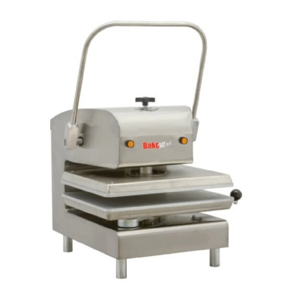 BakeMax BMTXM218W 18 Inch Tortilla Press Commercial Use Dual Heat Made in USA