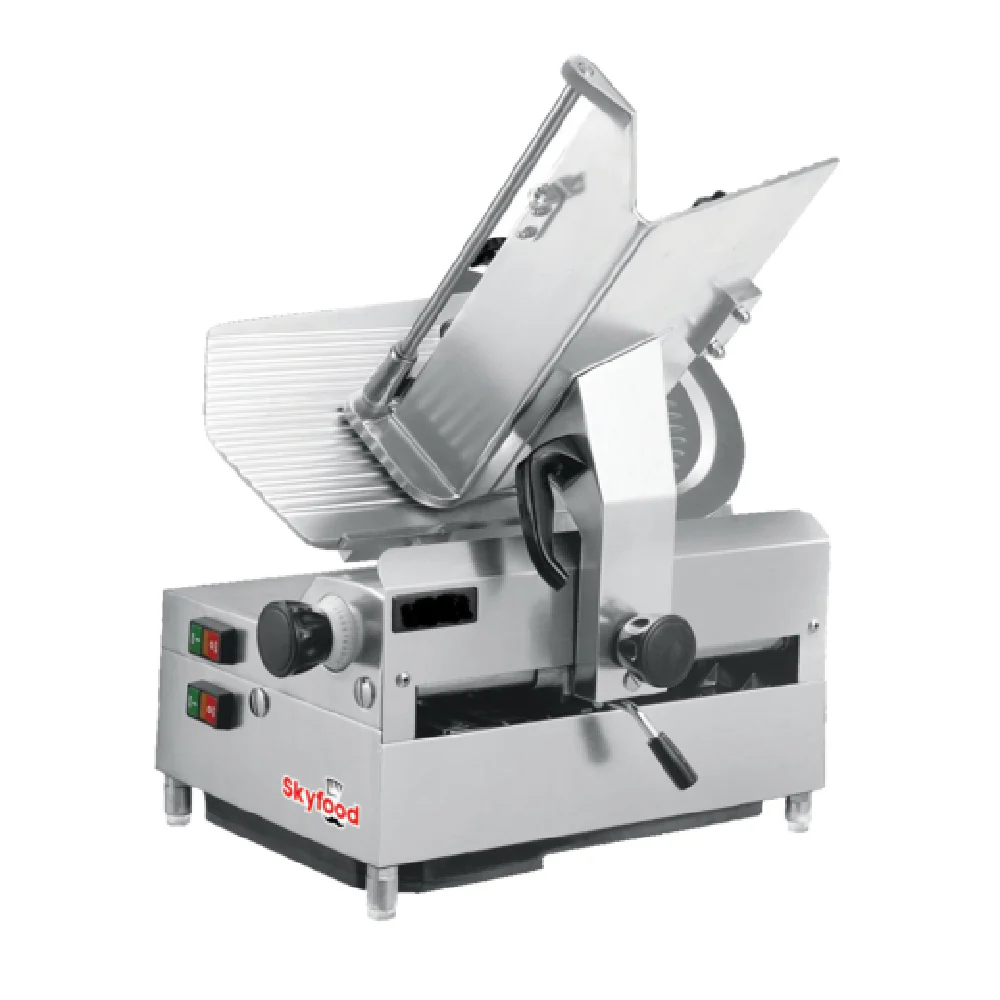 Skyfood Equipment 1212E 12 Inch Automatic Food Slicer Electric Stainless Steel with 1/2 Inch Thickness