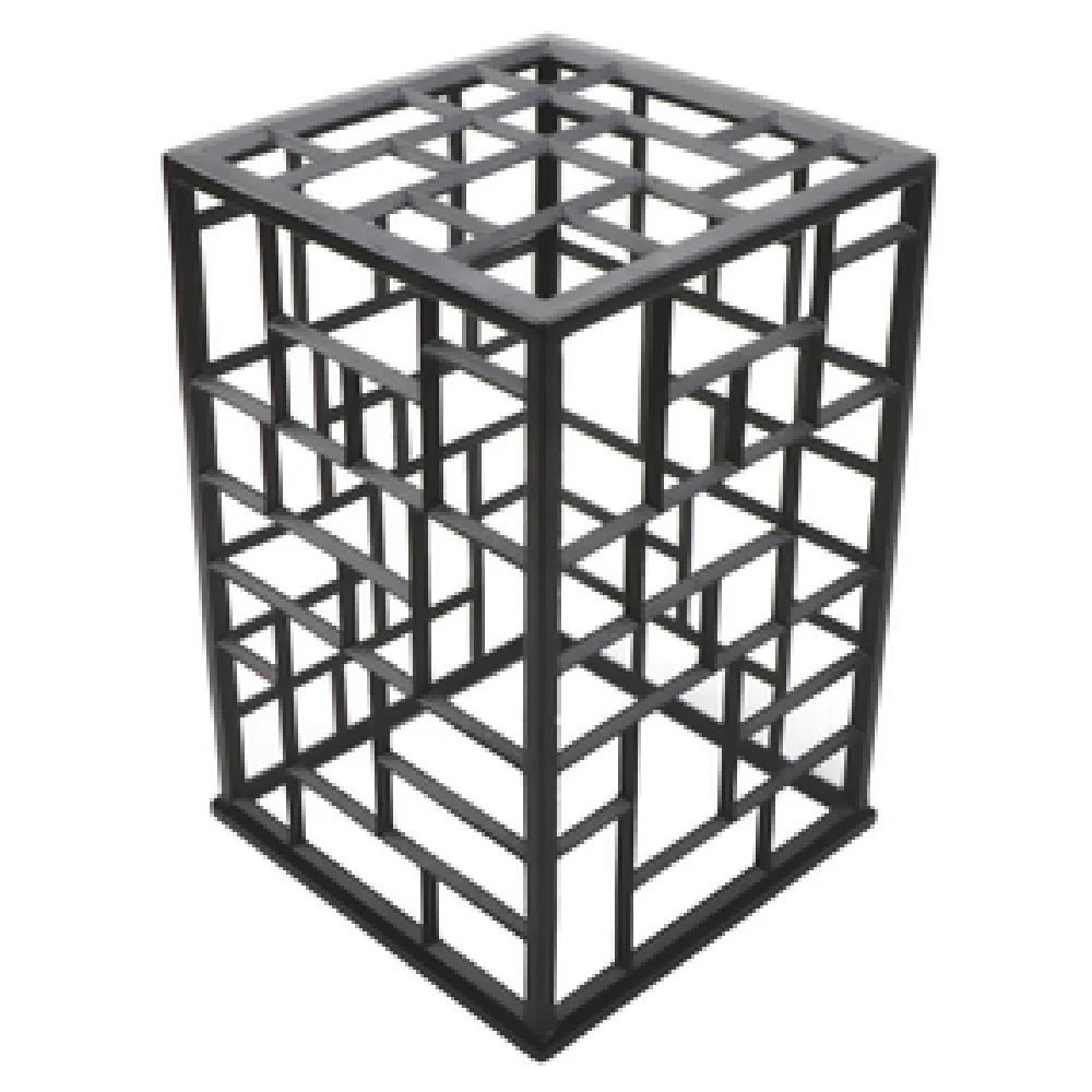 GET Enterprises MONPDC10ST 10 Inch Square Display Riser Cast Aluminum Powder Coated
