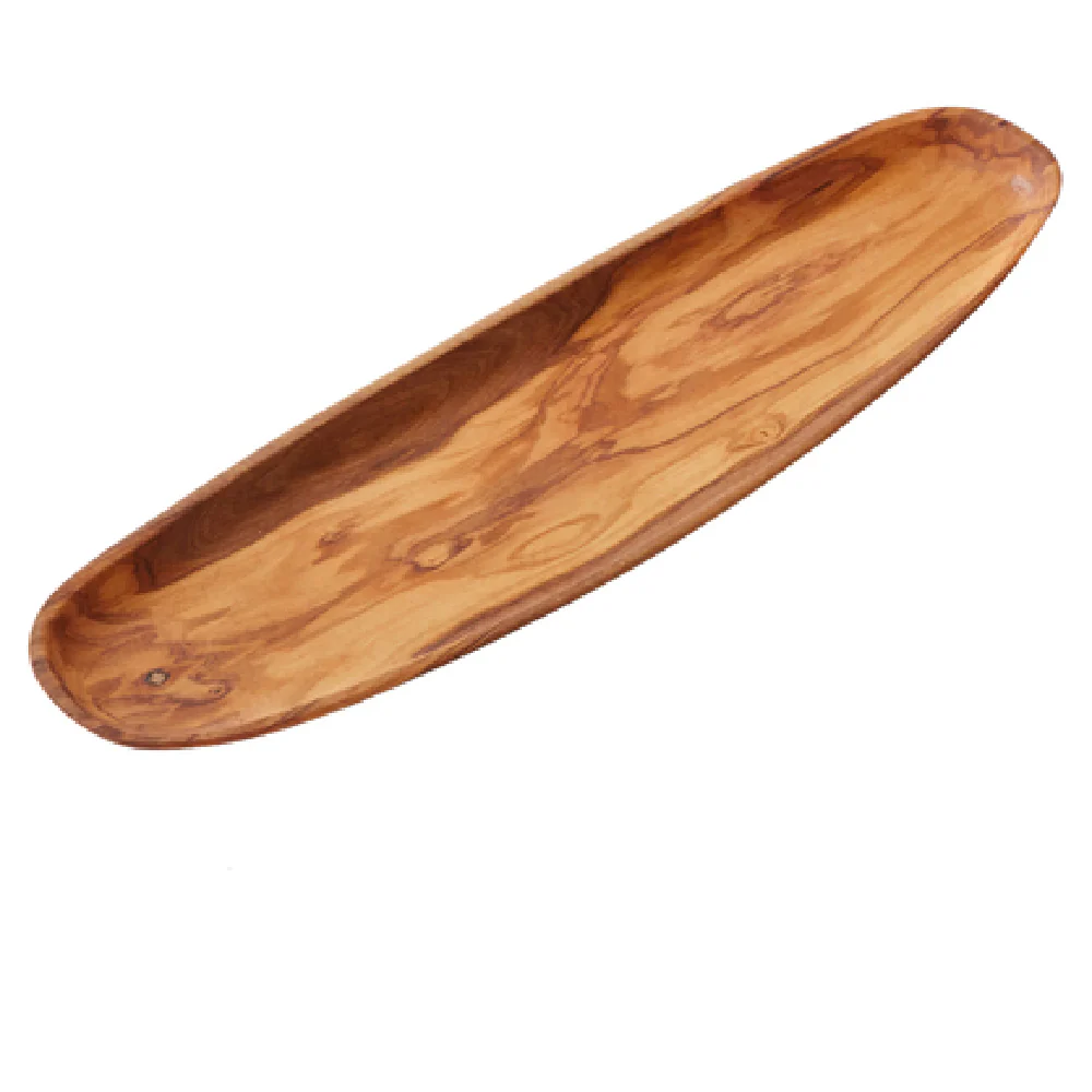 American Metalcraft OWMP 17-3/4 Inch Oblong Serving Board Olive Wood Hand Wash Only American Metalcraft OWMP 17-3/4 Inch Oblong Serving Board Olive Wood Hand Wash Only