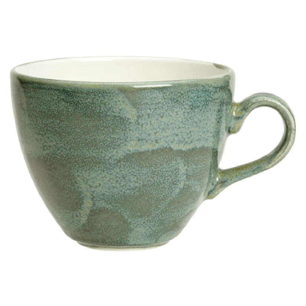 Steelite 1778X0019 12.0 Oz Liv Cup Jade Alumina Vitrified Ceramic 1 Dozen