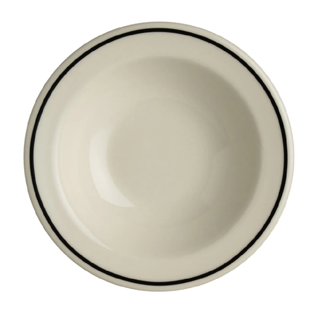 Steelite HL1651743 3.25 Oz. Fruit Bowl Round Narrow Rim China White - 3 Dozen Packs