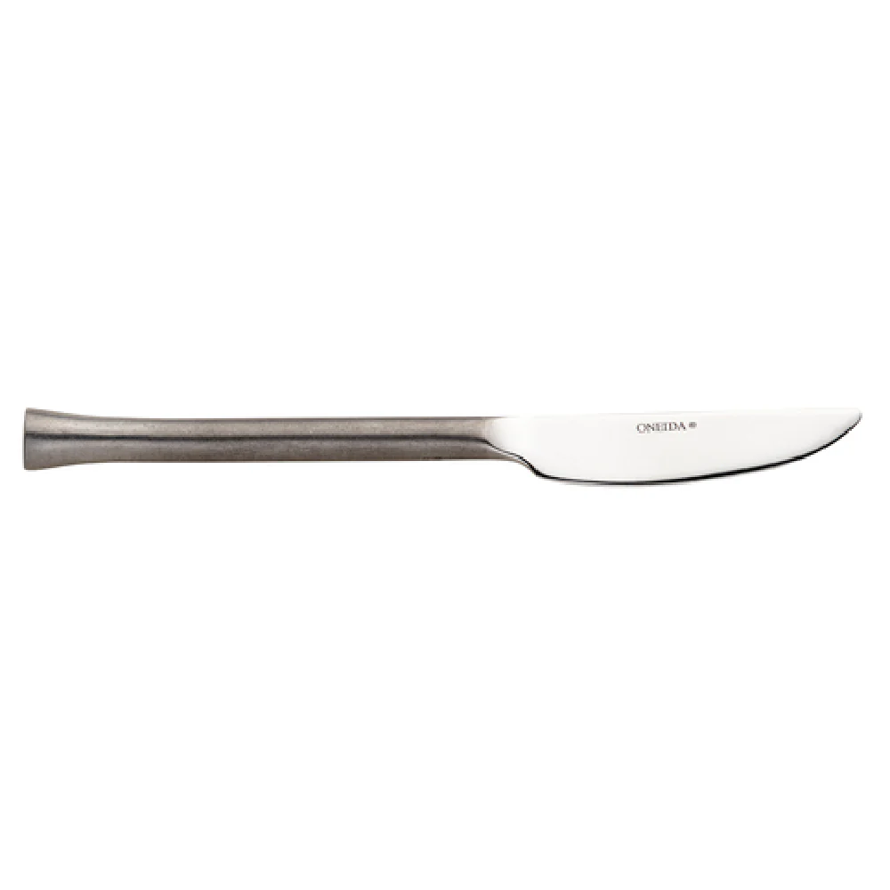 1880 Hospitality B582KBVF 7 Inch Butter Knife Heavy Weight Forged Pattern 18/0 Stainless Steel Relic Finish