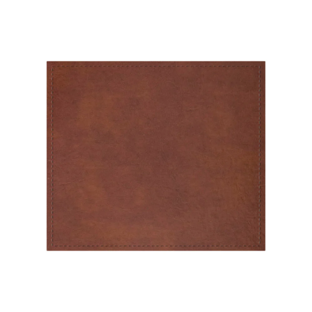 Risch TABLEMAT-LTH 15 Inch Tuxedo Leather Placemat Bonded Leather Made in USA