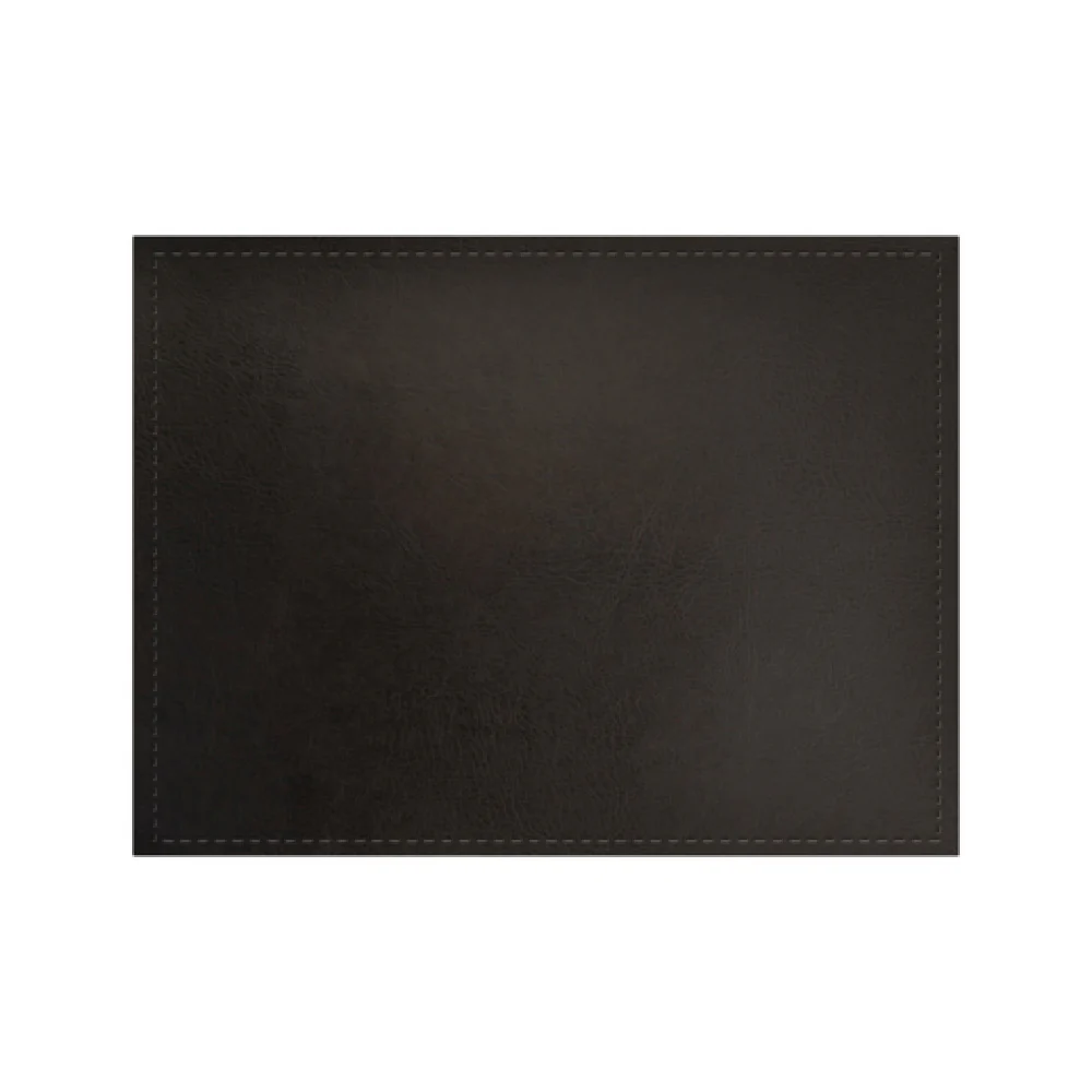 Risch PLACEMATDX-TAM 16 Inch Tamarac Faux Leather Premium Sewn Placemat Risch PLACEMATDX-TAM 16 Inch Tamarac Faux Leather Premium Sewn Placemat