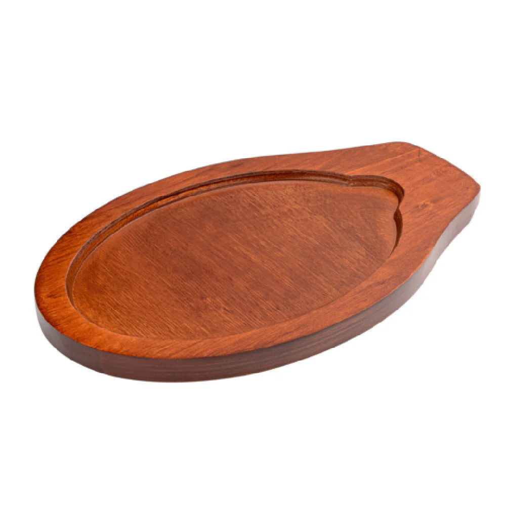 CAC China FSSC-2-UW 12 Inch Underliner Wood for FSSC-2 Oval Platters