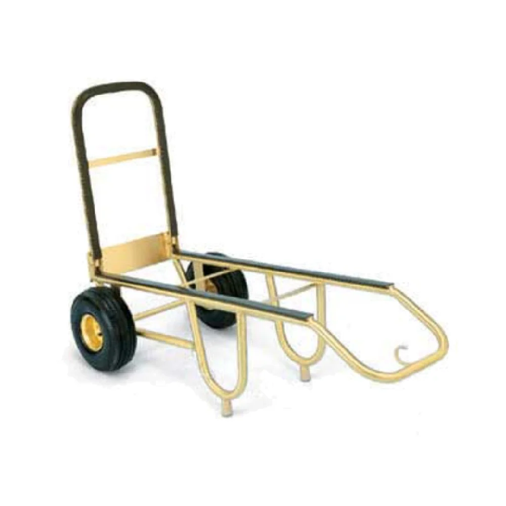 Forbes Industries 1570-B 23-1/2 Inch Bellman's Handtruck Pneumatic Wheels Brass Tube with Dropnose Forbes Industries 1570-B 23-1/2 Inch Bellman's Handtruck Pneumatic Wheels Brass Tube with Dropnose