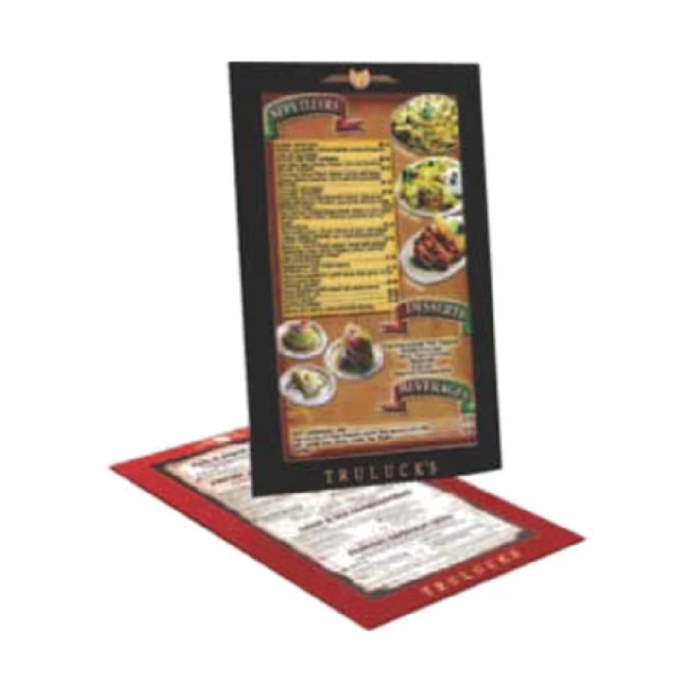 Menu Solutions TR699A Menu Board 8-1/2 Inch x 11 Inch Insert Single Panel Menu Solutions TR699A Menu Board 8-1/2 Inch x 11 Inch Insert Single Panel
