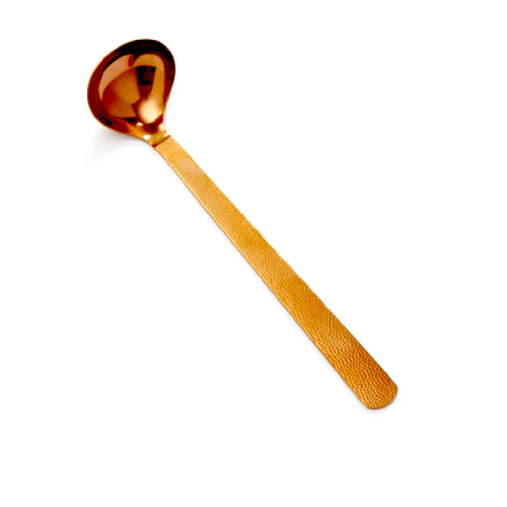 American Metalcraft BVHML 1-1/2 Oz Ladle Hammered Vintage Bronze Finish 18/0 Stainless Steel