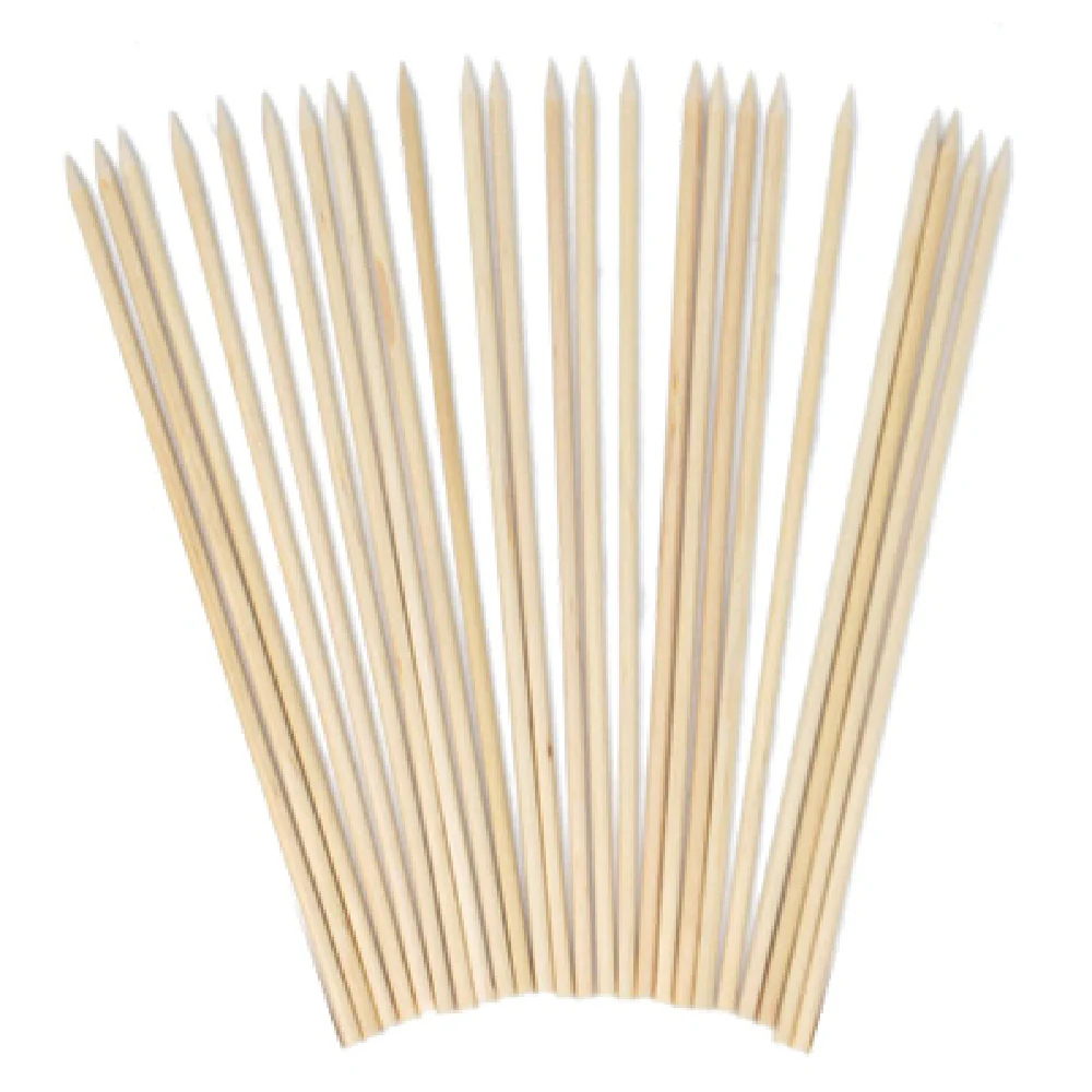 Omcan 21756 10 Inch Birch Skewers with Food Safe Wood 1000 Count Omcan 21756 10 Inch Birch Skewers with Food Safe Wood 1000 Count