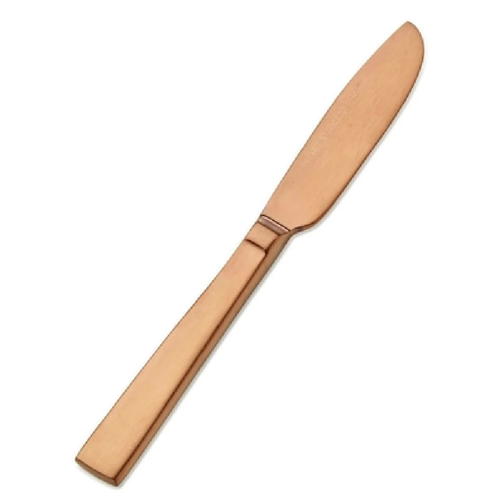 Bon Chef S3713RGM 6-7/8 Inch Rose Gold Matte Butter Knife 13/0 Stainless Steel