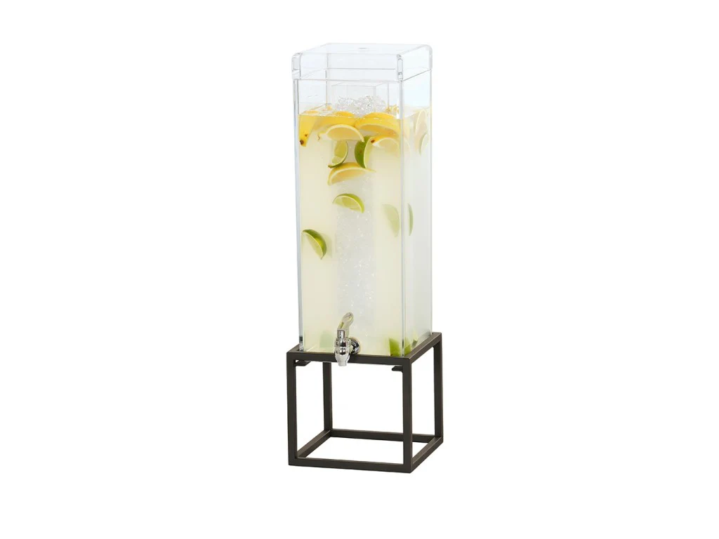 Cal Mil 23750-3-13 8.25 Inch Ice Beverage Dispenser Polycarbonate Black Cal Mil 23750-3-13 8.25 Inch Ice Beverage Dispenser Polycarbonate Black