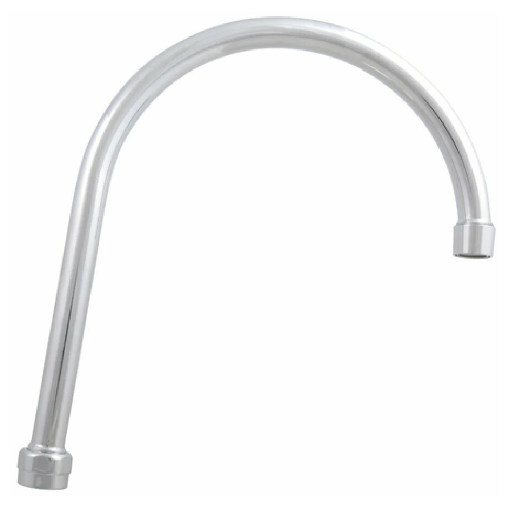 BK Resources EVO-SPT-8G 8-1/2 Inch Gooseneck Spout 2.2 GPM Lead Free Stainless Steel