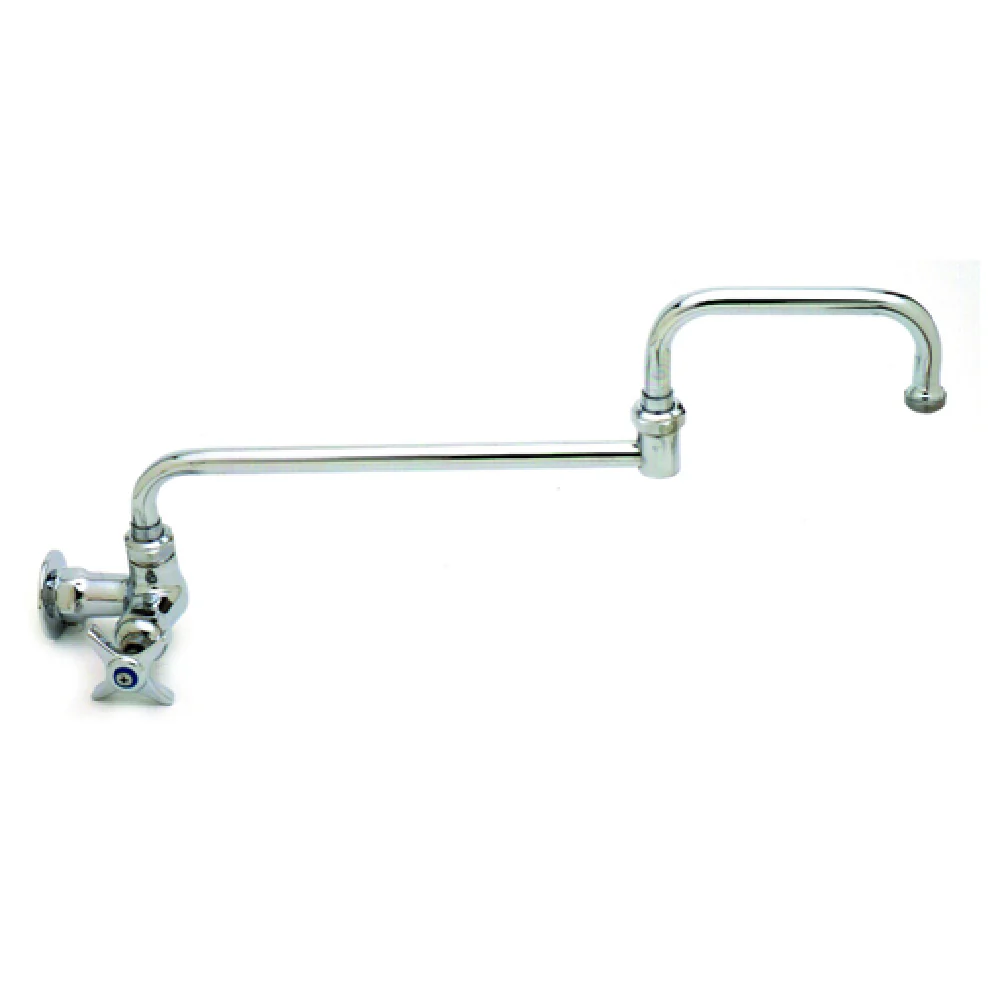 T&S Brass B-0262 12 Inch Sink Faucet Wall Mount Single Inlet Eterna Cartridges Low Lead T&S Brass B-0262 12 Inch Sink Faucet Wall Mount Single Inlet Eterna Cartridges Low Lead