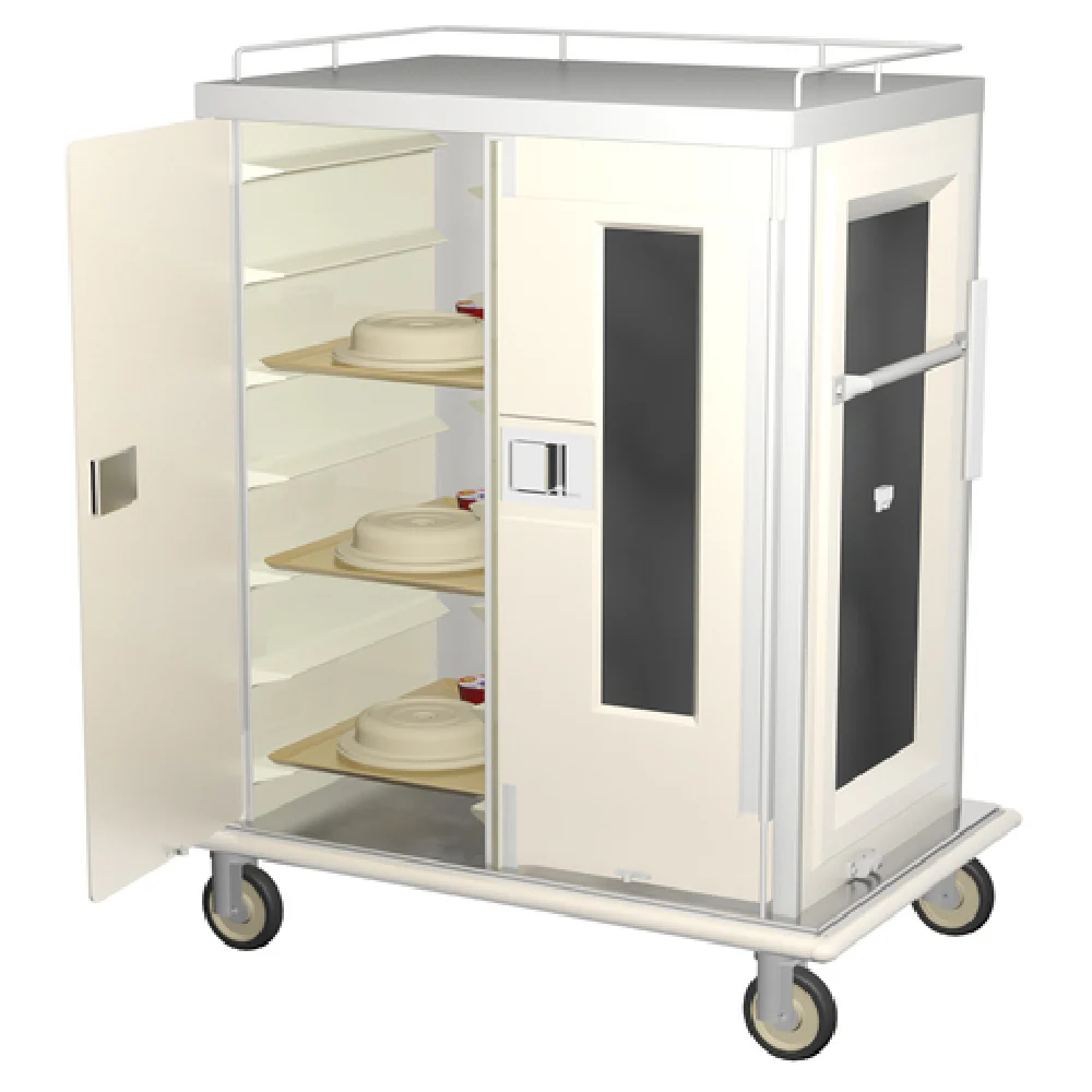 Caddy TD-614-D 41 Inch Cabinet Meal Tray Delivery Truck Non-insulated 2 Door