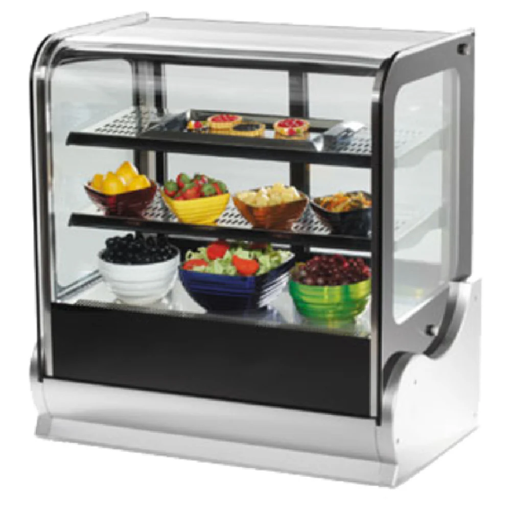 Vollrath 40865 35-7/16 Inch Heated Display Case Countertop Full Service Vollrath 40865 35-7/16 Inch Heated Display Case Countertop Full Service